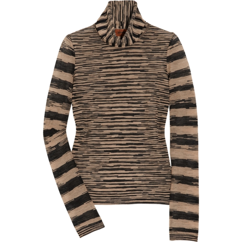 Missoni Striped Turtleneck